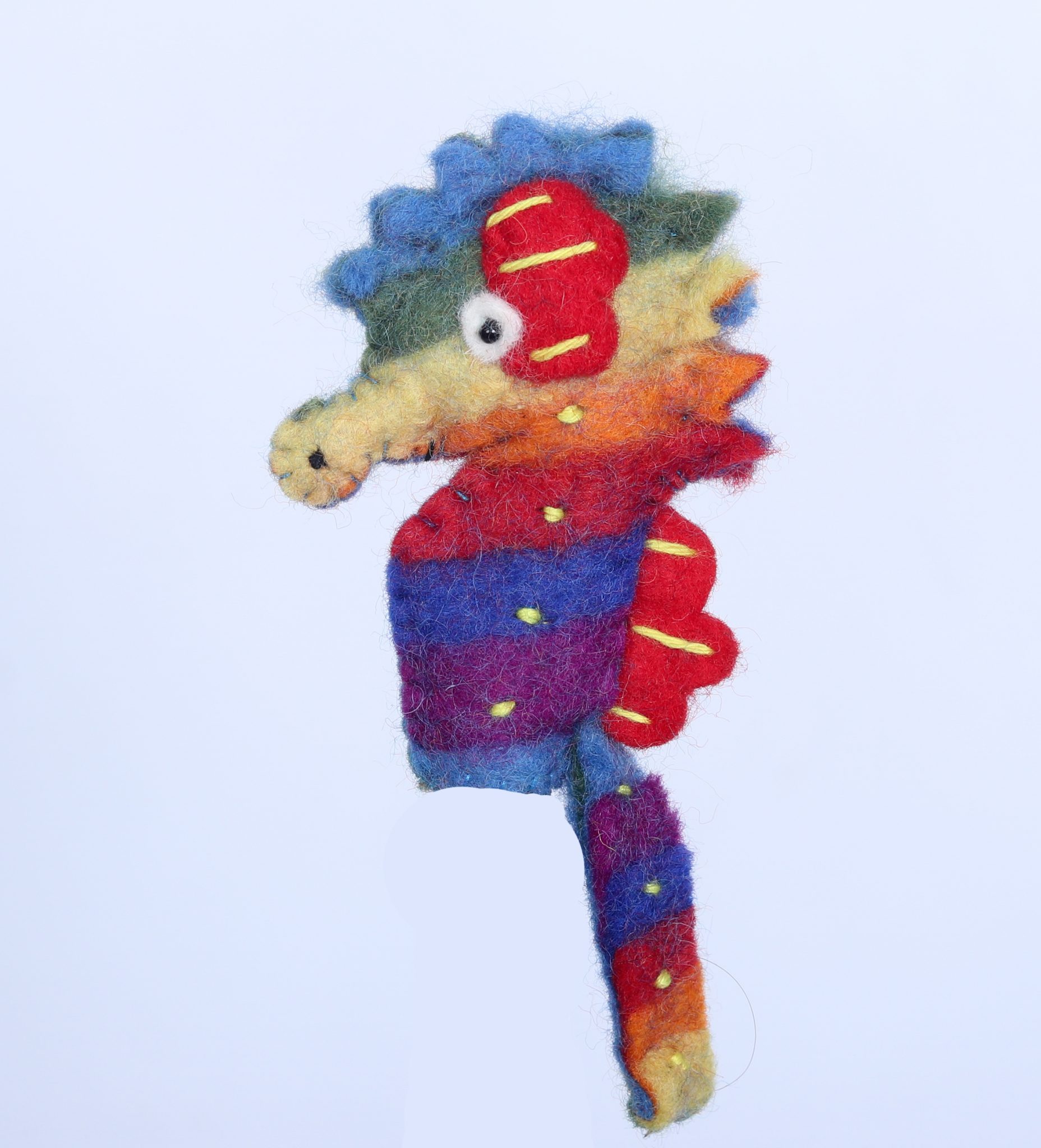 Handmade Felt finger puppets. - Felt Ball Rugs Nepal